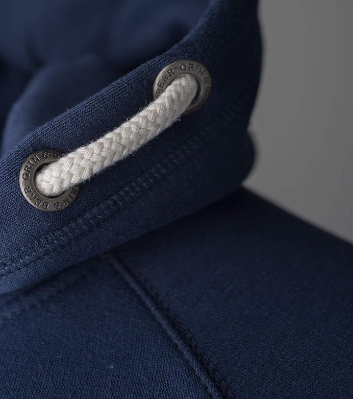 Grin&Bear Hoodie Herren Sweatshirt GEC484 S Navy, S Navy
