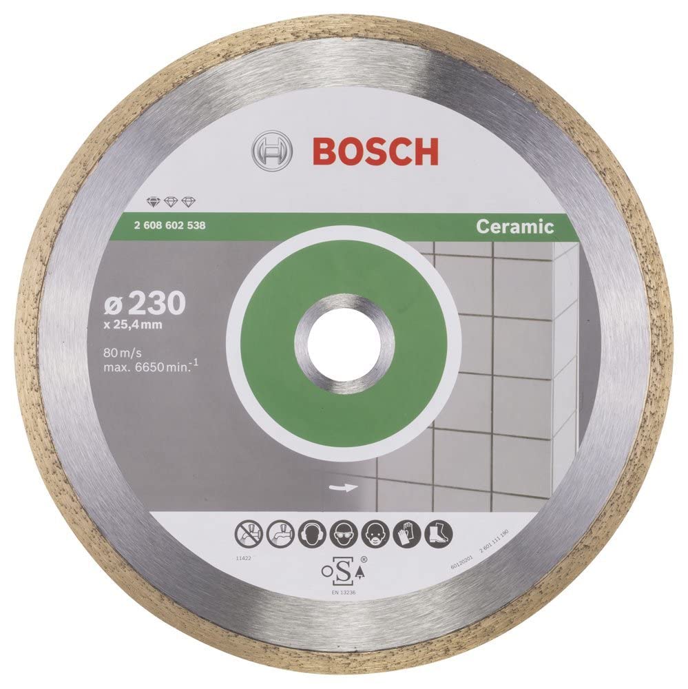 Bosch Accessories Bosch Professional 1x Diamanttrennscheibe Standard for Ceramic (für Stein, Keramik
