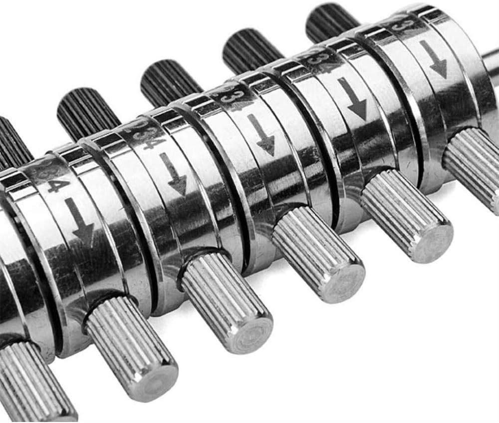 Loboo Idea Premium Ford Tibbe Dietrich/Decoder mit Ledertasche, 6-Zylinder-Lesegerät Kfz-Dietrich-We