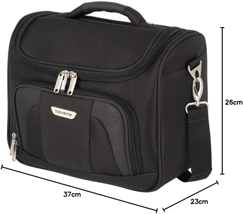 Travelite paklite Handgepäck Kulturtasche mit Aufsteckfunktion, Gepäck Serie Orlando: Klassisches We