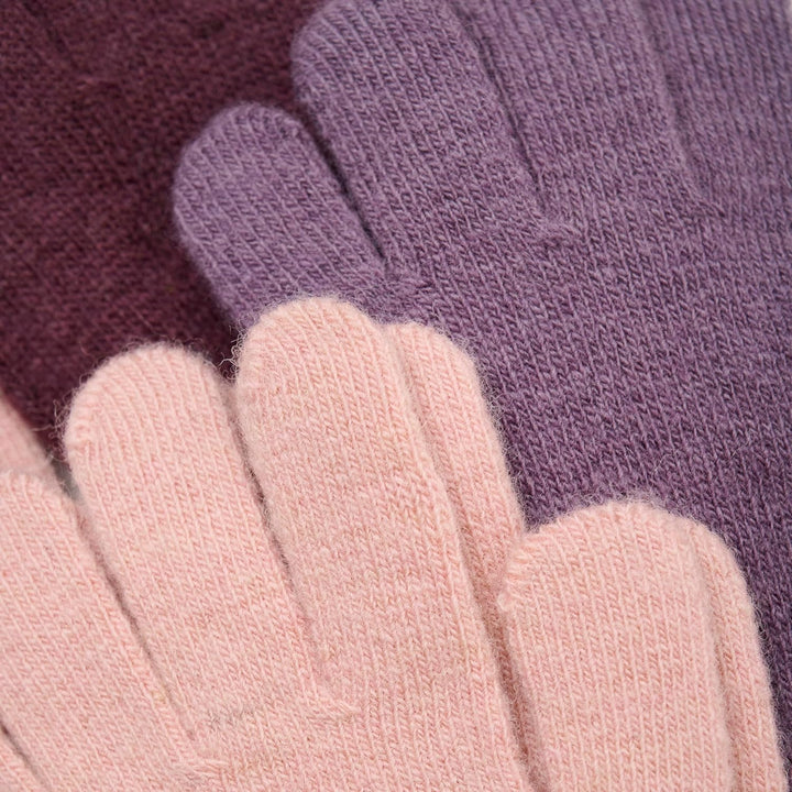 Celavi Unisex Kinder Apparel_Gloves (5er Pack) 3\6Y Misty Rose, 3\6Y Misty Rose