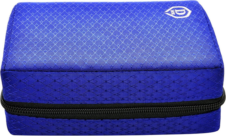 ONE80 Double Darttasche für Darts Dart Wallet Dart Cases Blau, Blau
