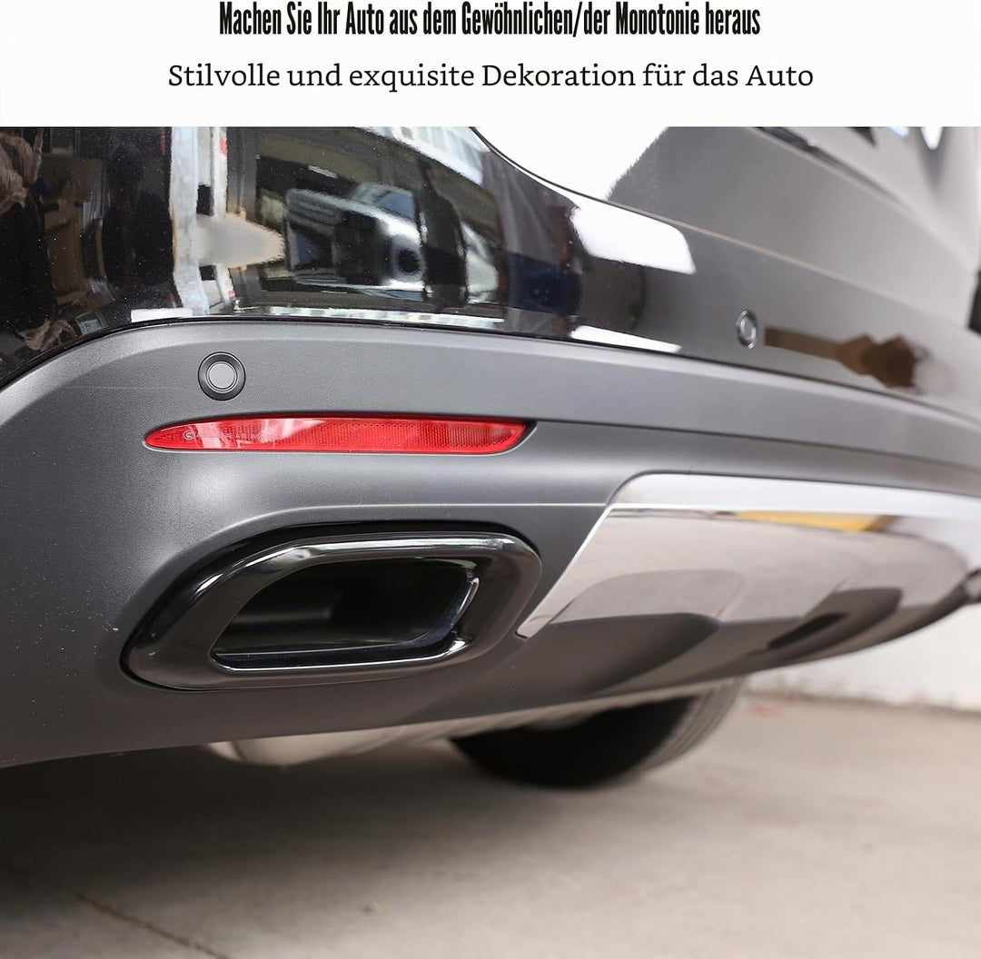 DIYUCAR Für MB Benz GLE 350 GLE 450 GLC GLS W167 X253 X167 2020 2021 Schalldämpfer Auspuffrohr Endro