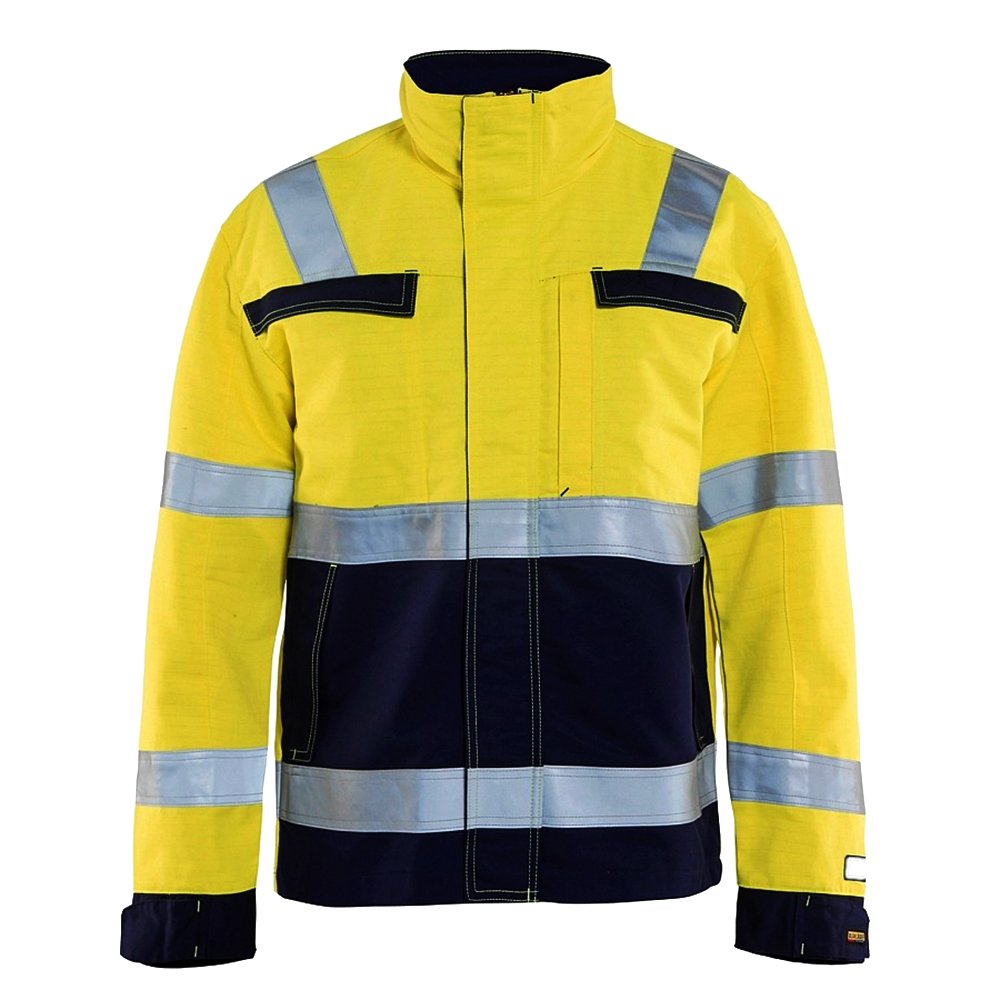 Blakläder 408715143389 Multinorm Jacke Grösse in gelb/marineblau, L