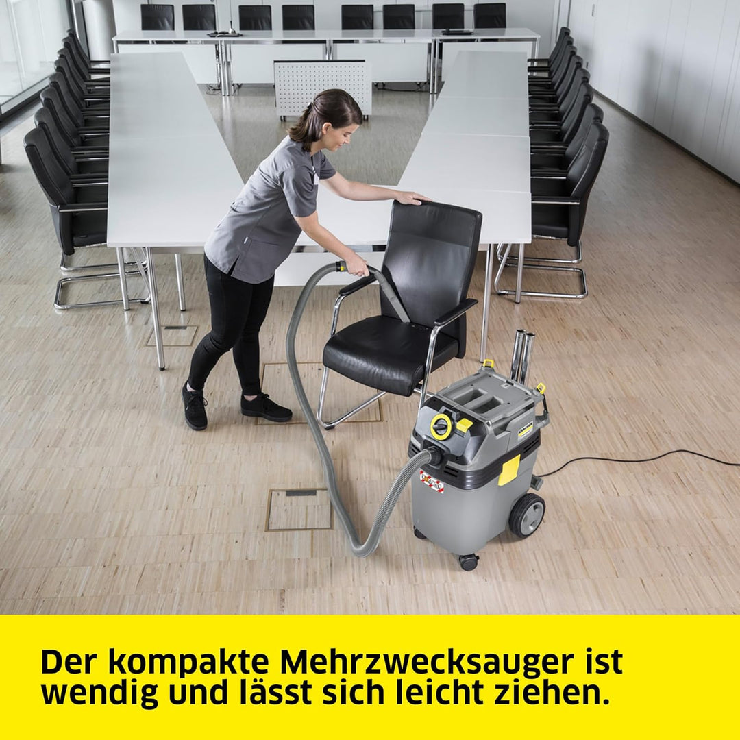 Kärcher Nass-/Trockensauger NT 40/1 Ap L, Leistung: max. 1380 W, Kunststoffbehälter: 40 l, Saugschla