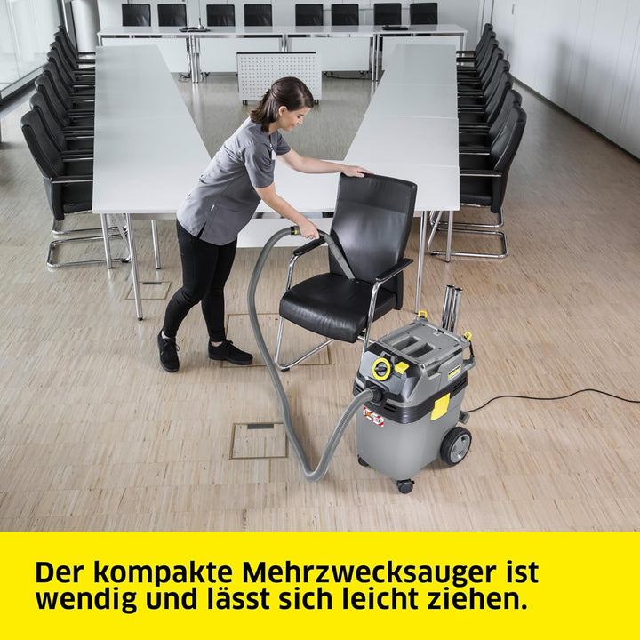 Kärcher Nass-/Trockensauger NT 40/1 Ap L, Leistung: max. 1380 W, Kunststoffbehälter: 40 l, Saugschla