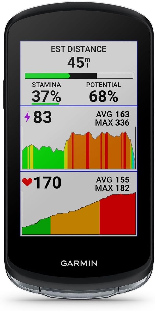 Garmin Edge® 1040 GPS Fahrradcomputer On und Offroad Spot-On Genauigkeit Langlebige Batterie Bundle