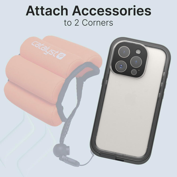 Catalyst Total Protection Case for iPhone 15 Pro Max – 5X More Waterproof iPhone 15 Pro Max Case, Hi