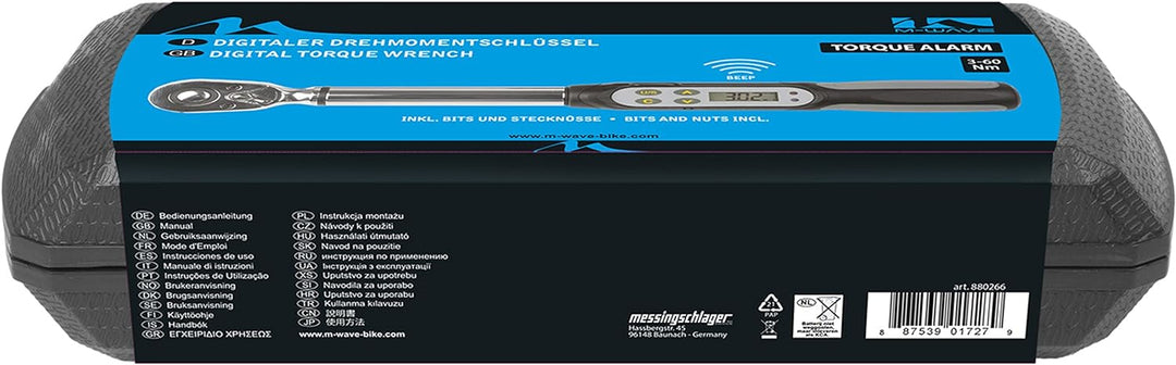 M-Wave Toque Alarm Drehmomentschlüssel, schwarz, One Size