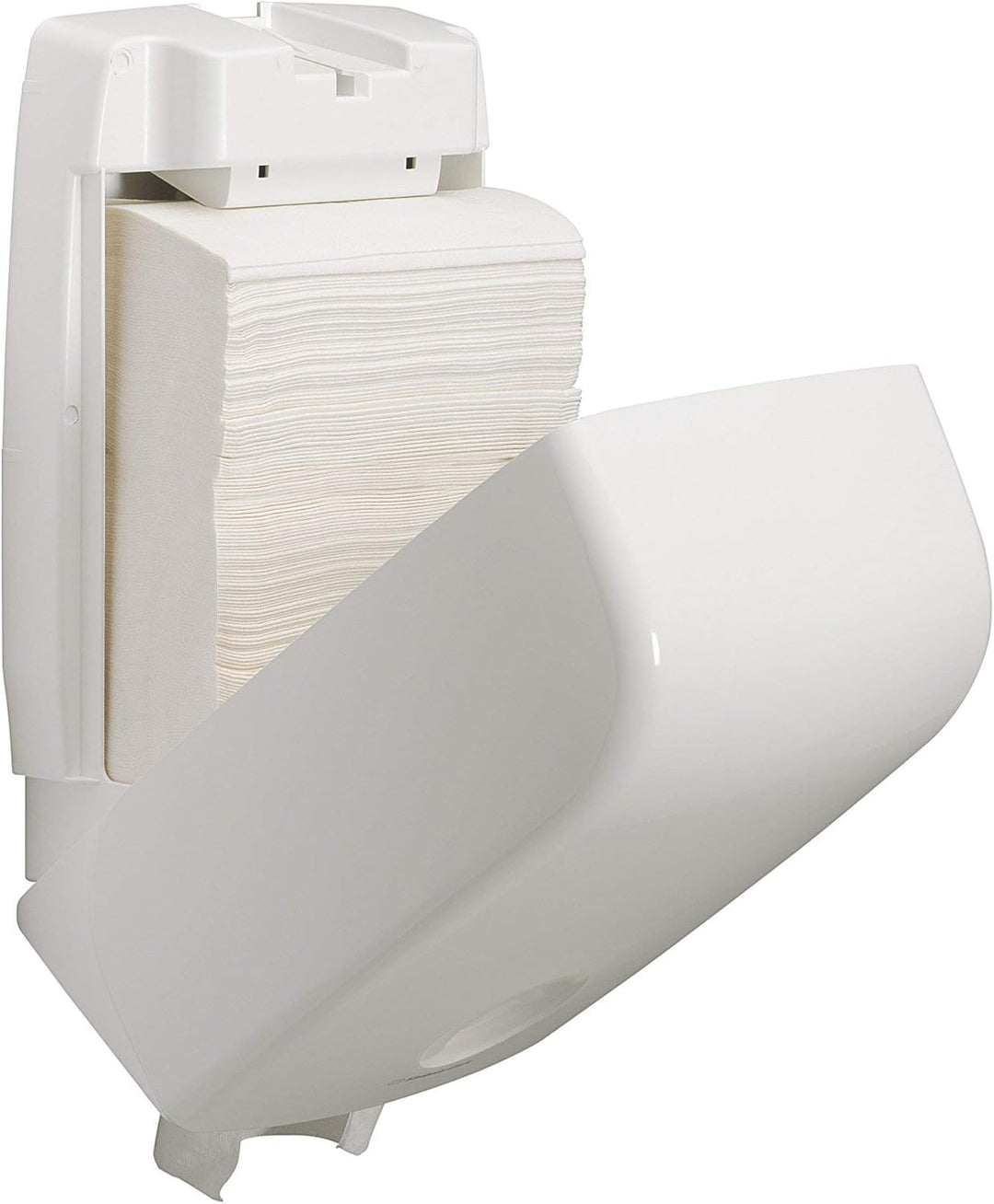 Aquarius Spender für Papierhandtücher 6945 – 1 x Papierhandtuchspender, weiss, Papierhandtuchspender