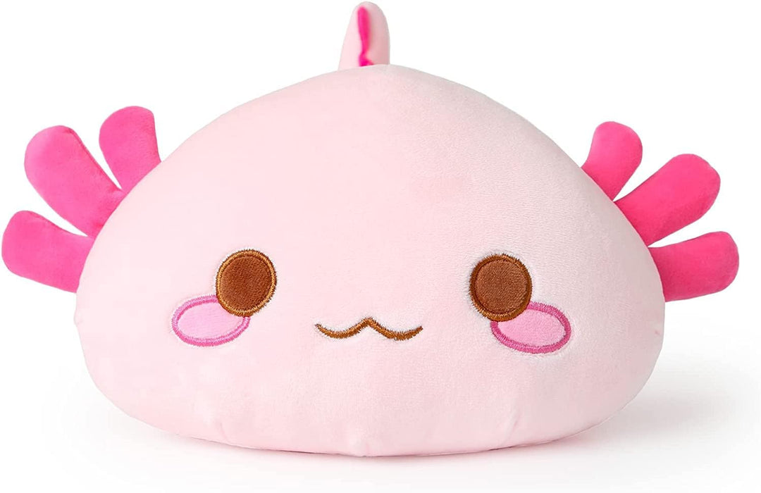 shownicer Plüschtier Axolotl Kuscheltier Stofftier Kawaii Axolotl Plüsch Kissen Spielzeug Wurfkissen
