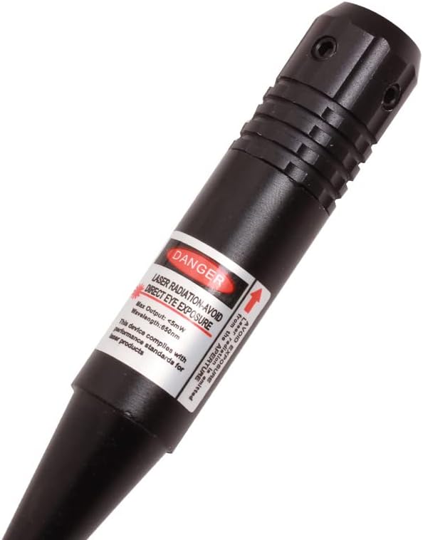 Alvinlite Professionelles Laser-Boresighter-Kit, Boresighter-Visierkartusche aus Aluminiumlegierung,