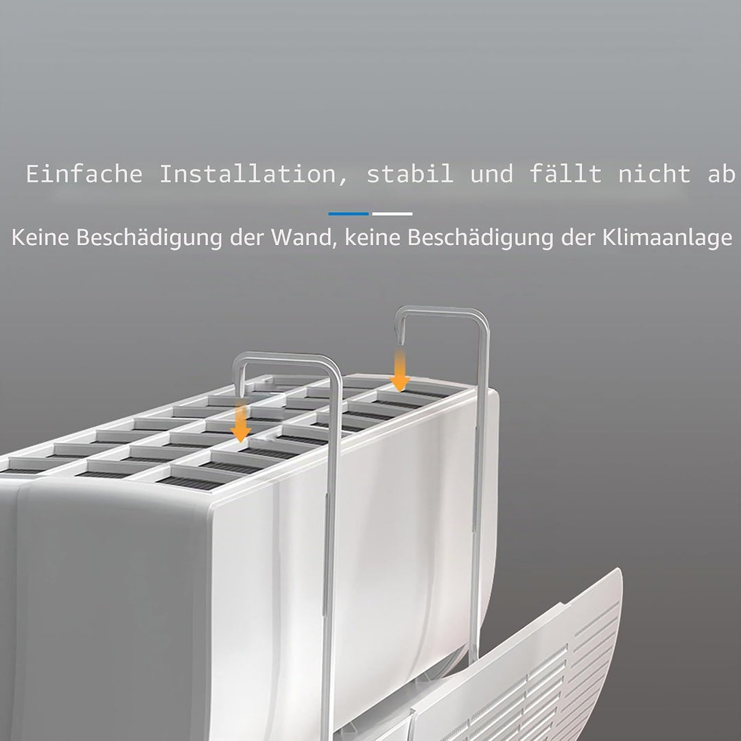 Windabweiser für Klimaanlagen Universal für Wand-Klimaanlagen Deflektor Klimaanlage Verstellbar für