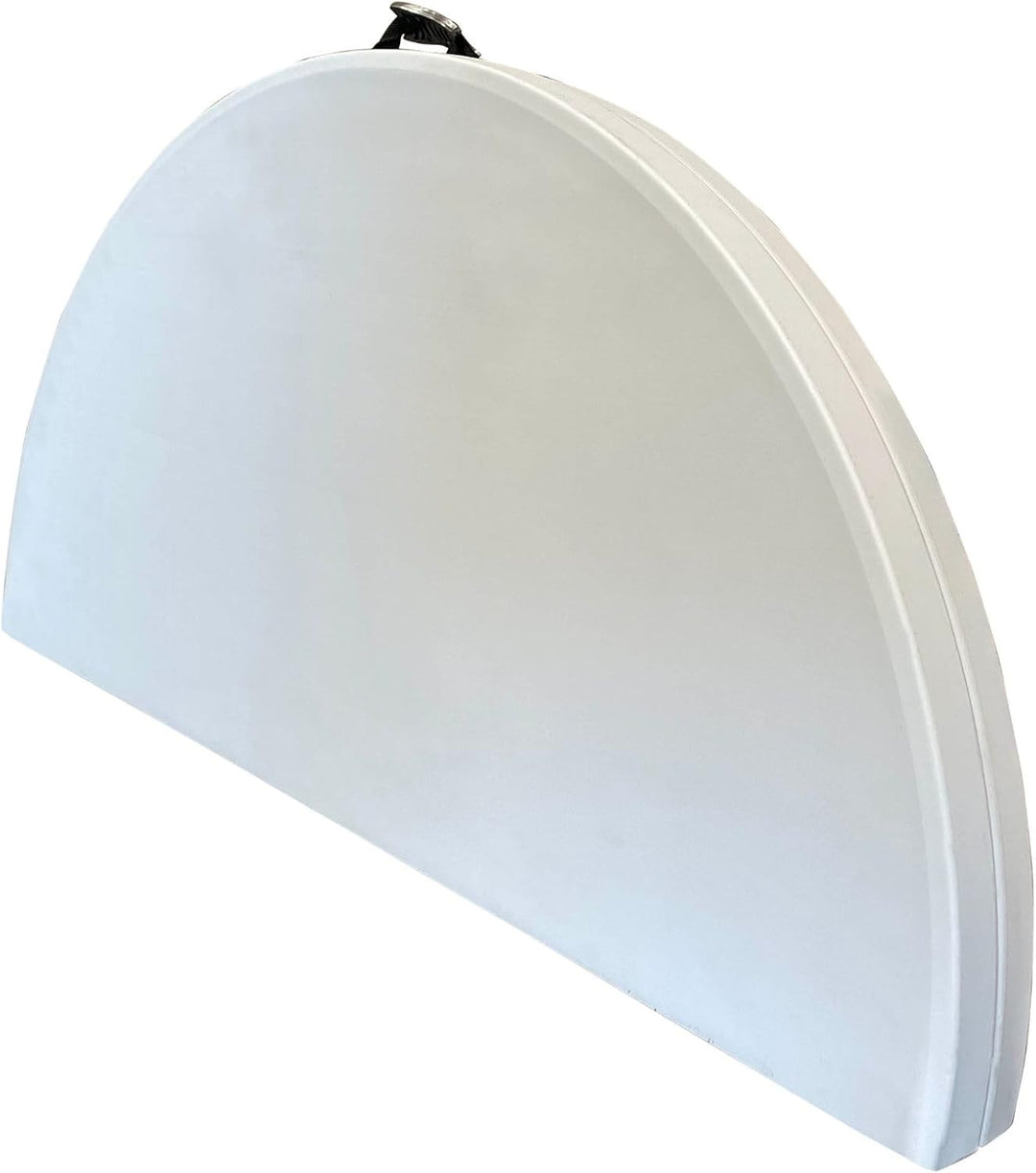 HOMELUX 710091 Klapptisch, Kunstharz, rund, 120 cm hoch, 74 cm