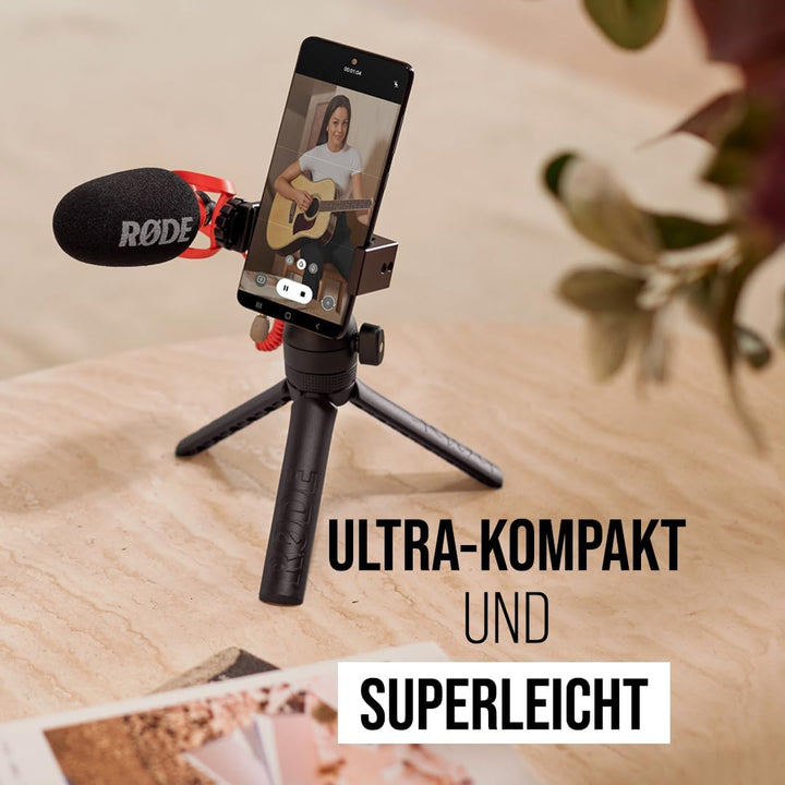 RØDE VideoMicro II – Ultra-kompaktes Richtrohrmikrofon für Kamera oder Mobilgerät, mit XLR Single, S
