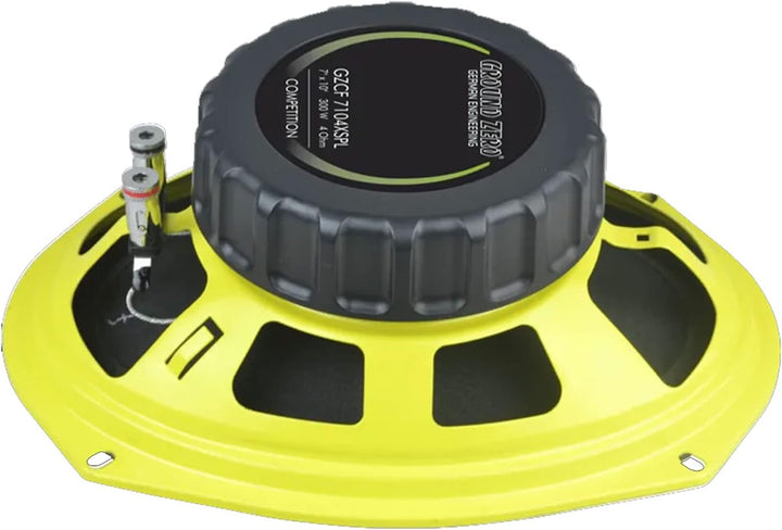 Ground Zero GZCF 7104XSPL- 18 x 25 cm 4-Wege-Lautsprecher mit 300 Watt (RMS: 200 Watt)