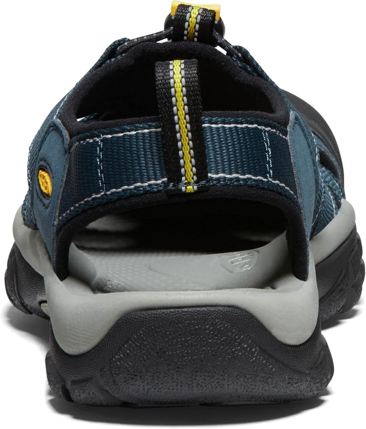 KEEN Herren Newport H2 Closed Toe WaterSandalen 44.5 EU Weit Marineblau Mittelgrau, 44 EU Weit Marin