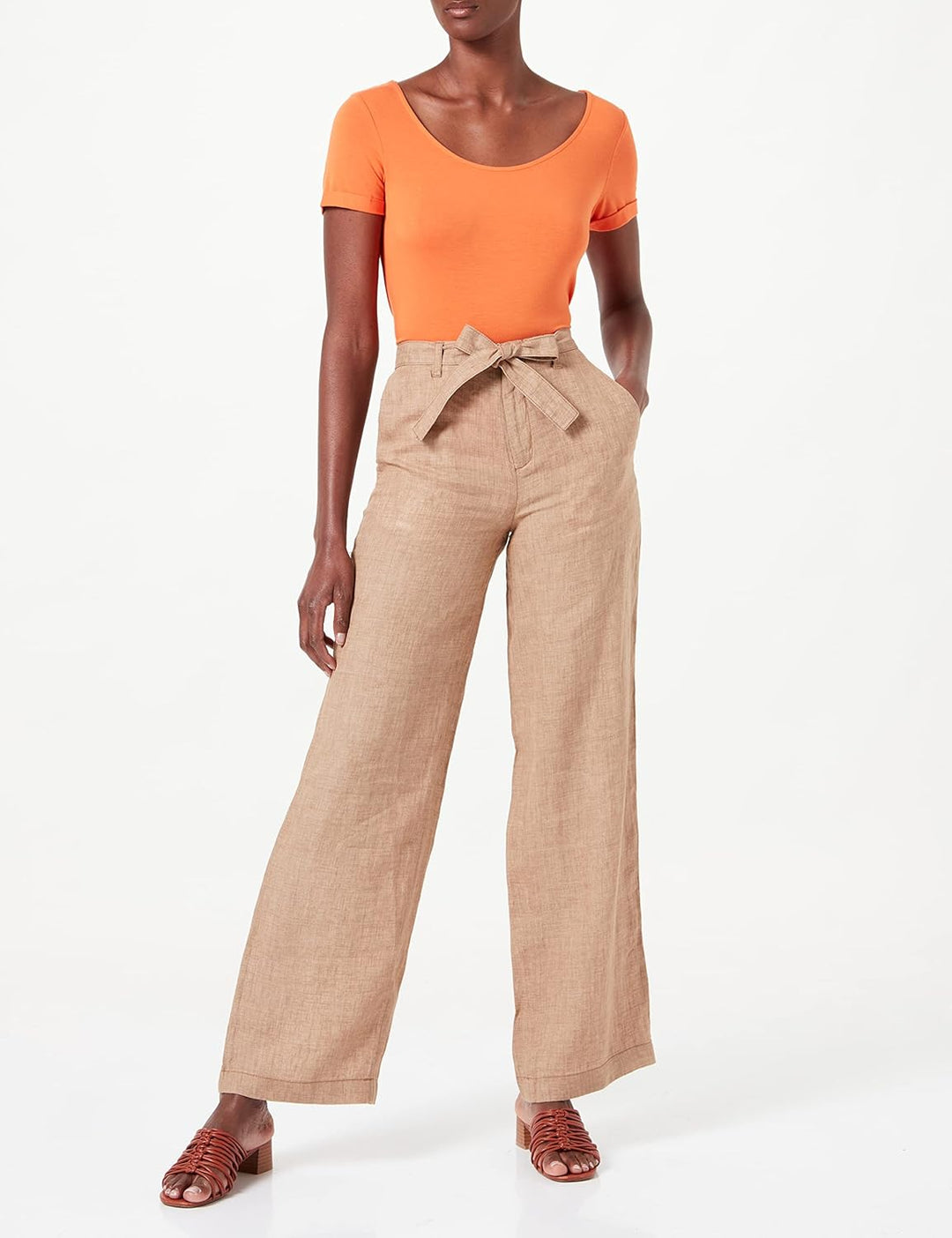 s.Oliver Damen Hose 44 Beige|braun 84w9, 44 Beige|braun 84w9