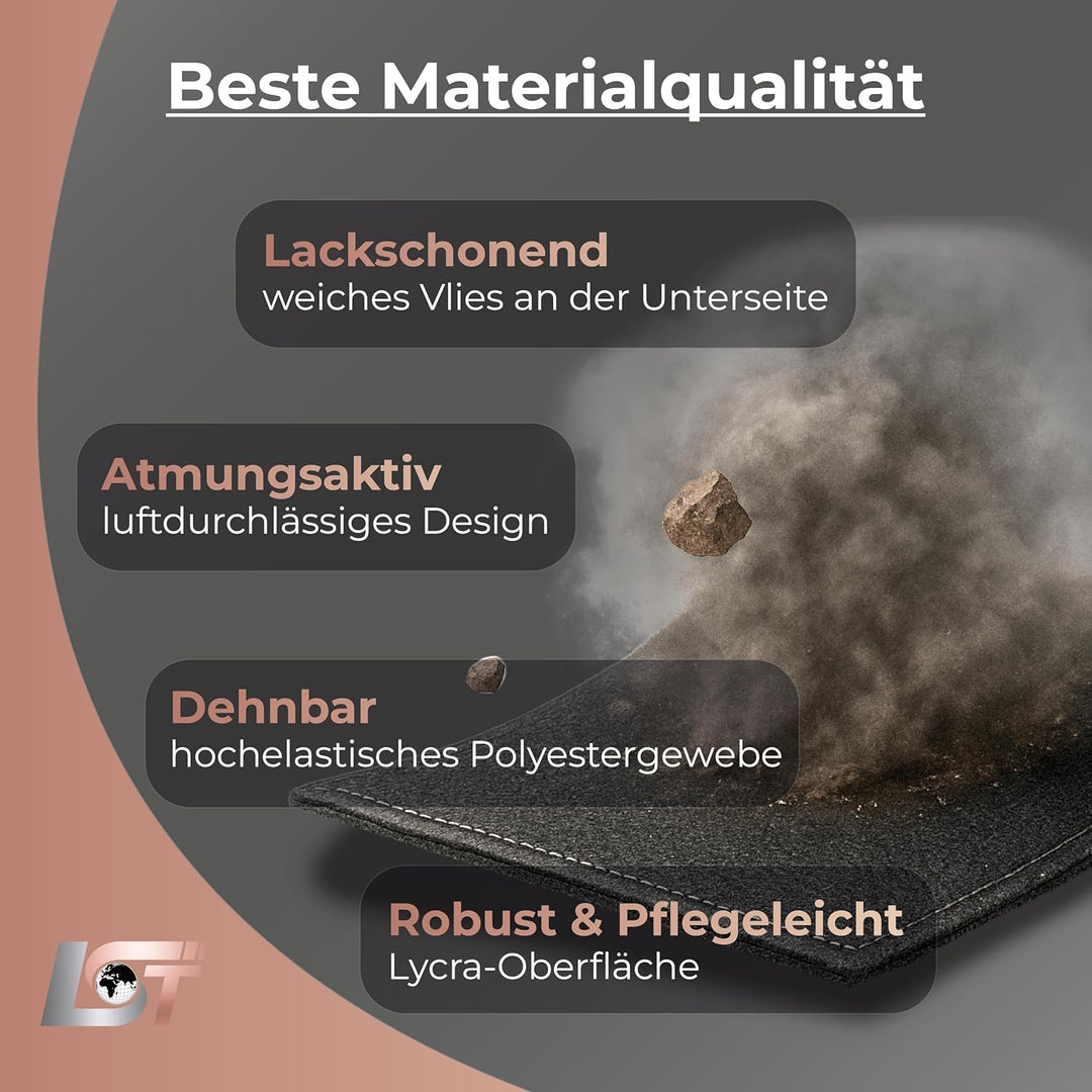 LST Autoabdeckung Indoor – lackschonende und Dehnbare Autogarage. Car Cover Innenbereich für Autohäu