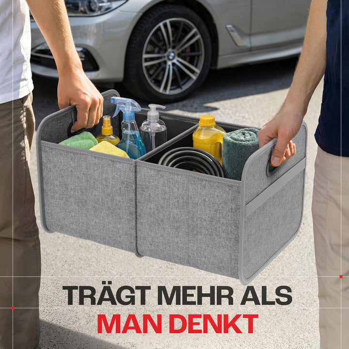 achilles Auto Kofferraum Organizer XL – Kofferraumtasche XL mit viel Stauraum – Geräumige &amp; Pflegele