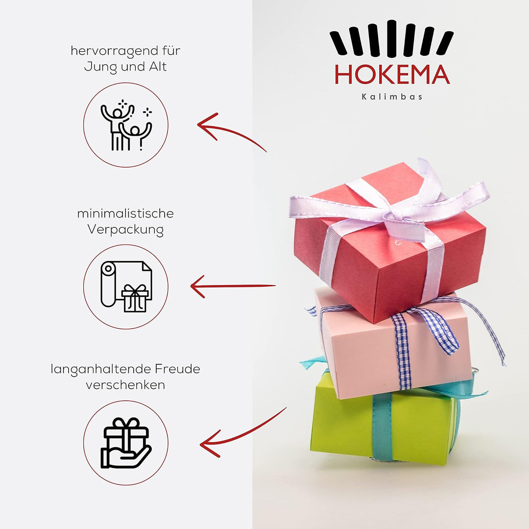 HOKEMA Original Sansula Tasche - Passend für alle Sansula 9 Ton Instrumente - Extrem strapazierfähig