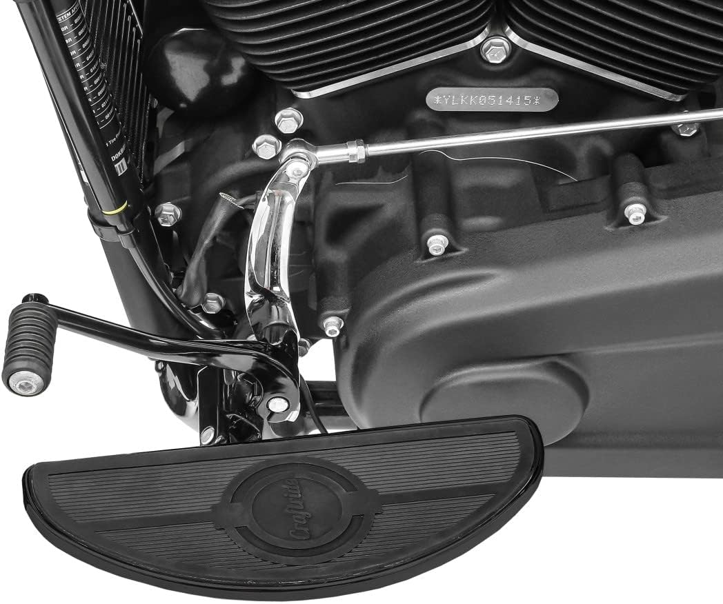 Trittbretter Fahrer für Chopper/Custombike FT4 schwarz CB53682