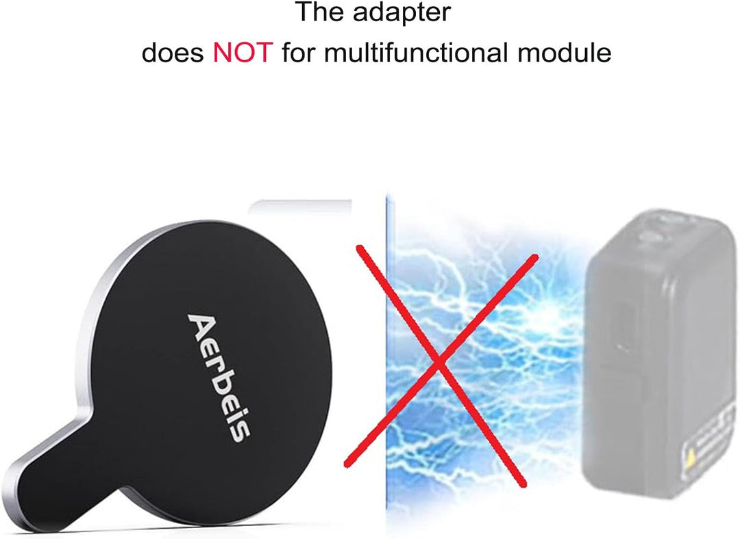 Aerbeis DJI Magnetische Ringklemmhalterung – für Magsafe DJI OM 6 / OM 5 / OM 4 / OM 4 SE Adapterhal