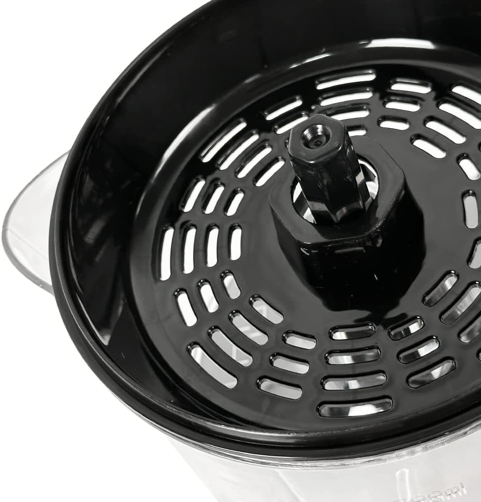 Professioneller elektrischer Entsafter aus Edelstahl, 700 ml, Mokeka, hohe Saftleistung, 2 austausch