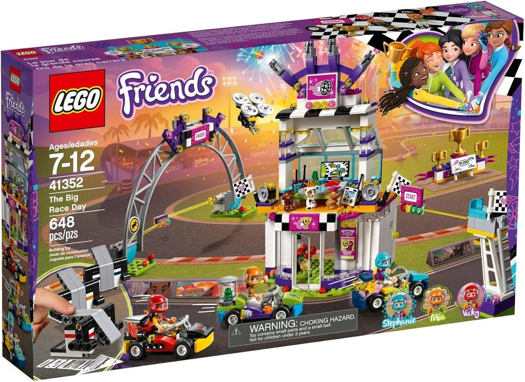 LEGO Friends Das grosse Rennen 41352 Kinderspielzeug Single, Single