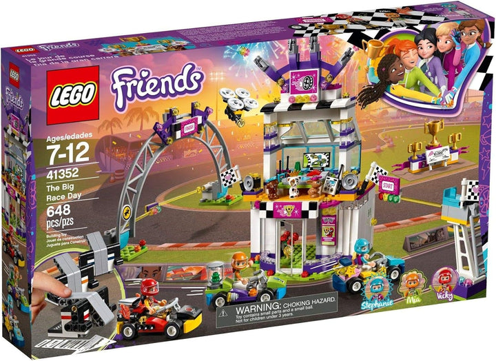 LEGO Friends Das grosse Rennen 41352 Kinderspielzeug Single, Single