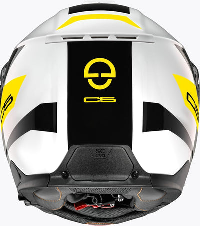 Schuberth C5 Eclipse Klapphelm (Yellow,XL (61)) XL 60/61 Eclipse Yellow, XL 60/61 Eclipse Yellow