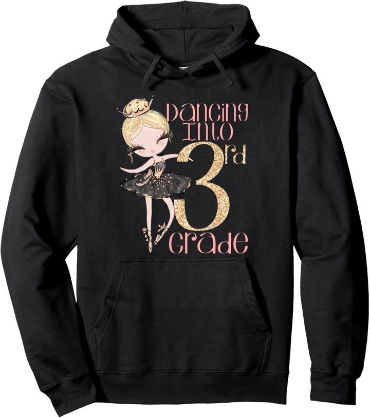 3. Klasse Ballerina Ballett Tanzschule Tänzerin Pullover Hoodie