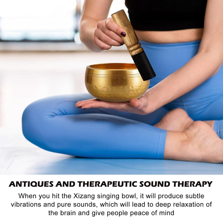 Tibetische Klangschale - Meditationsklangschale,Tibetisches Klangschalen Set,Klangschale Set Tibetan
