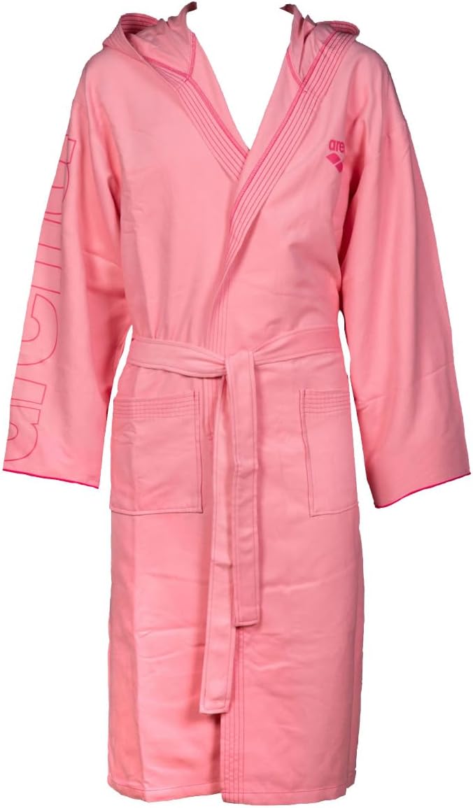 ARENA Unisex Kinder Zeal Plus Jr Bademäntel (1er Pack) 164 PINK-HOT_PINK, 164 PINK-HOT_PINK