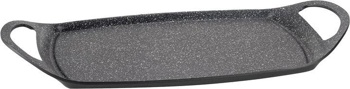 Pensofal, Pen 8551, Grillplatte 47x29cm aus Aluguss, Serie BioStone®, schwarz