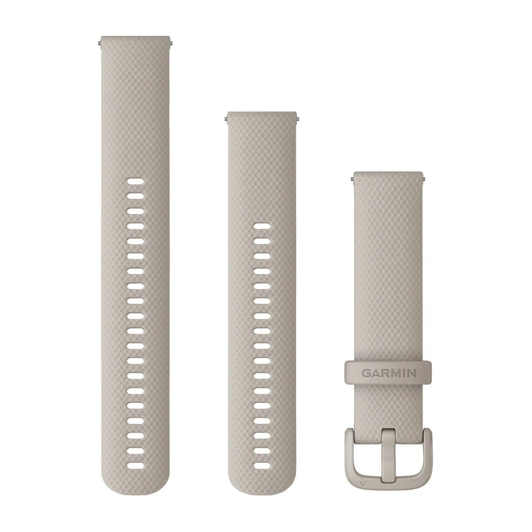 Garmin Schnellwechsel-Armband, 20mm, Silikon, Grau, passend für venu Serie (ausser S-Modelle), Forer