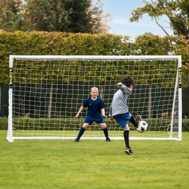 FORZA Garten Fussballtor [5 Grössen] – Extrem langlebige, wetterfeste uPVC-Fussballtore für Kinder &