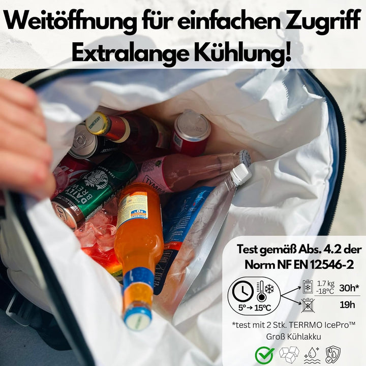 TERRMO Epic – Leistungsstarke Kühltaschen & Kühlrucksack mit extra Langer Kühlung | Premium-Isolieru