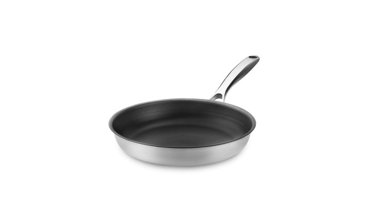 Onyx Cookware ZERO Bratpfanne 24 cm – Natürliche Antihaft aus Edelstahl | Ohne chemische Beschichtun