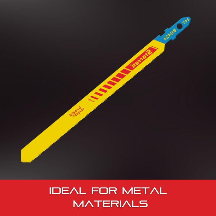 Starrett Metall-Stichsägeblätter - 5er-Pack - BU424-5 Bimetall-Sägeblatt-Set mit einheitlichem Schaf
