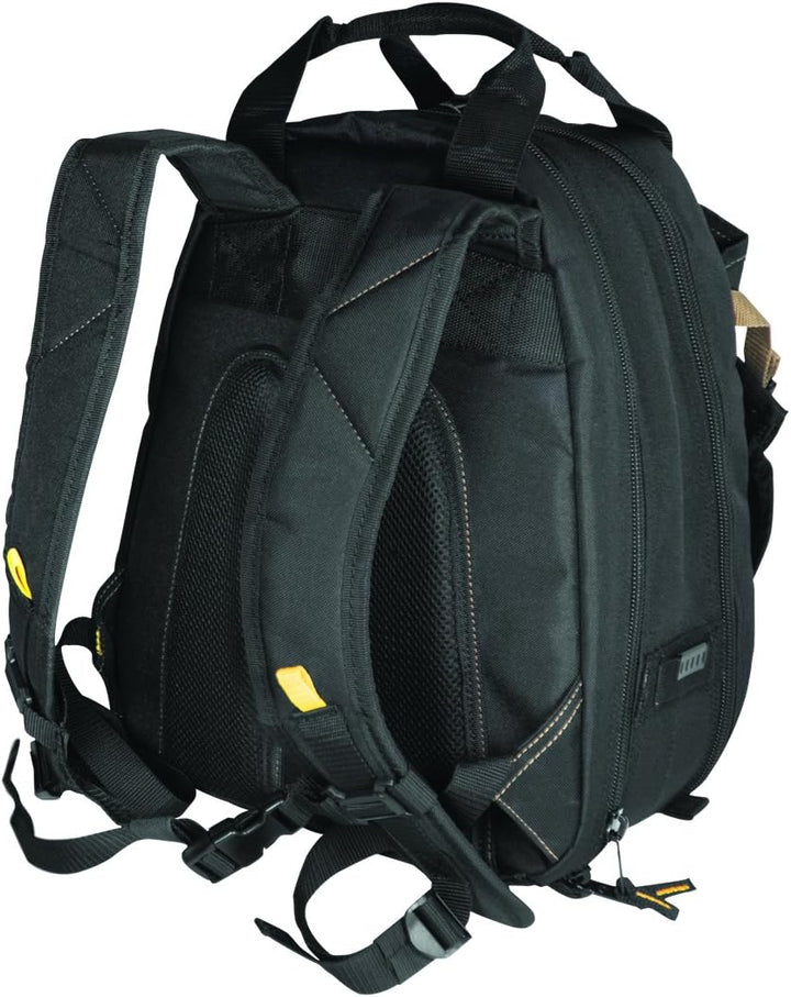 CLC Custom Leathertcraft 1134 Rucksack für Zimmermannswerkzeug, 44 Fächer, gepolsterte Rückenstütze,