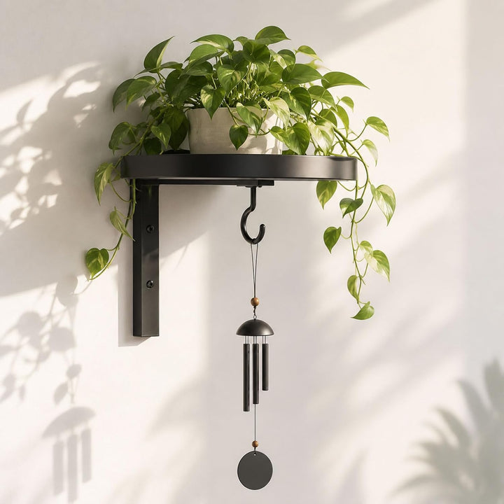 Pflanzenständer, 2er-Set Blumentopf Wandmontage, Pflanzenhalter Wand für drinnen und draussen, hohes