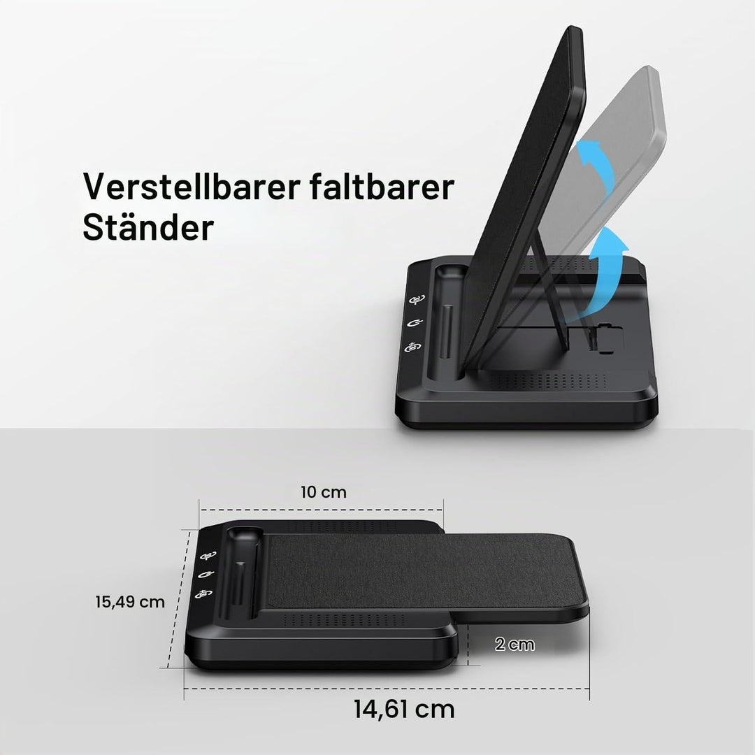 Hörbuch Lautsprecher Mit Kabelloses Ladestation für Kindle Paperwhite Signature Editions (2022 und 2