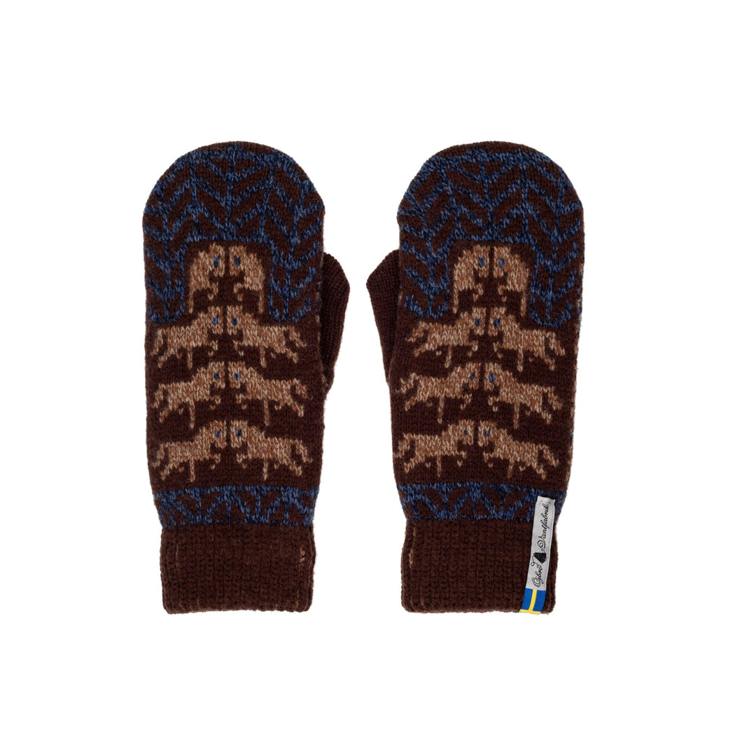 ÖJBRO VANTFABRIK Fäustlinge 4 Lagen 100% Merinowolle versch. Modelle, Grösse S-L (6-11) Handschuhe S