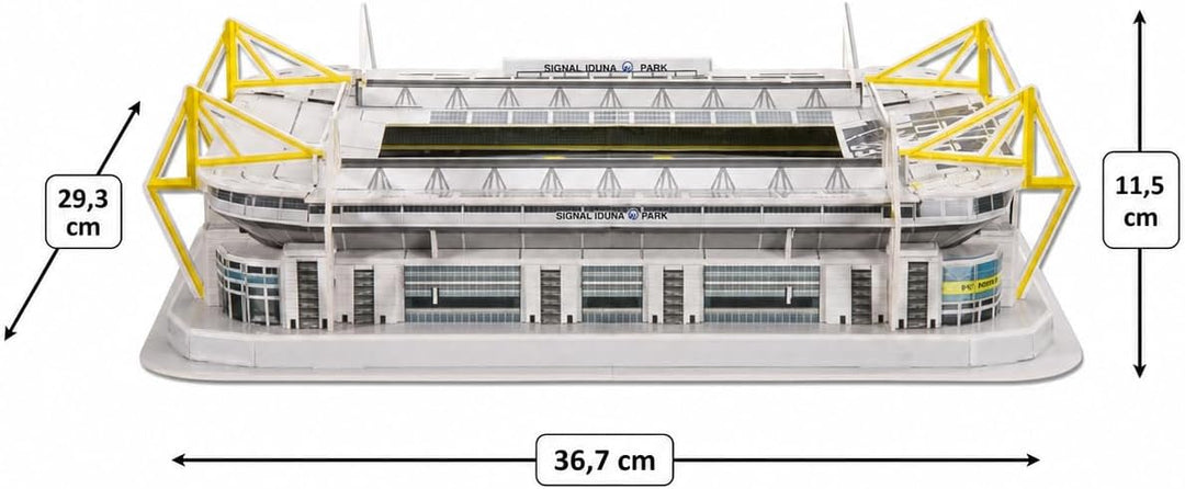 Borussia Dortmund BVB-3D-Stadionpuzzle, 74 Teile Single, Single