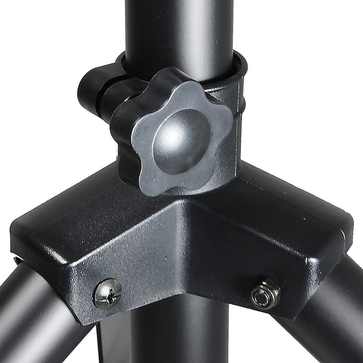 Stahl Camping Dreibeinstativ schwarz für Satellitenantennen (1 Stück, Durchmesser bis 80 cm) Stahl (