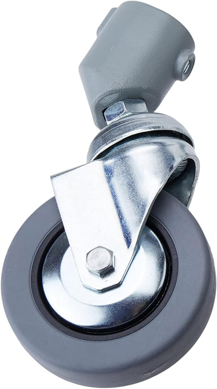 Manfrotto 109 80 mm Lenkrolle ohne Bremsen für alle 22 mm Beindurchmesser – 3 Stück