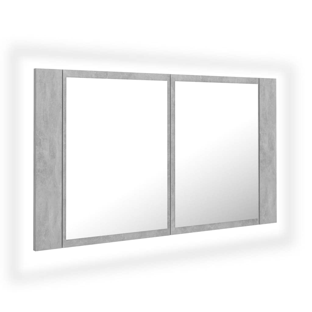 vidaXL LED Bad Spiegelschrank Badezimmerspiegel Badspiegel Spiegel Badschrank Badezimmerschrank Häng