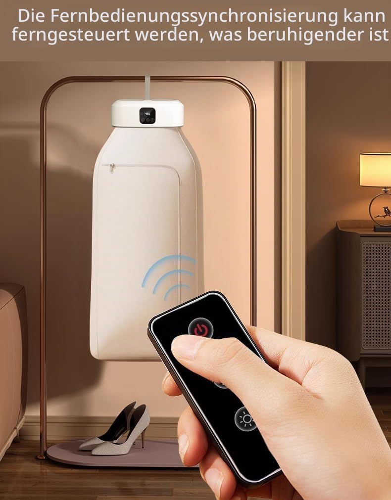 Portable clothes dryer, Elektrischer Wäschetrockner, Elektrisch Tragbare Trockner mit Trocknerbeutel