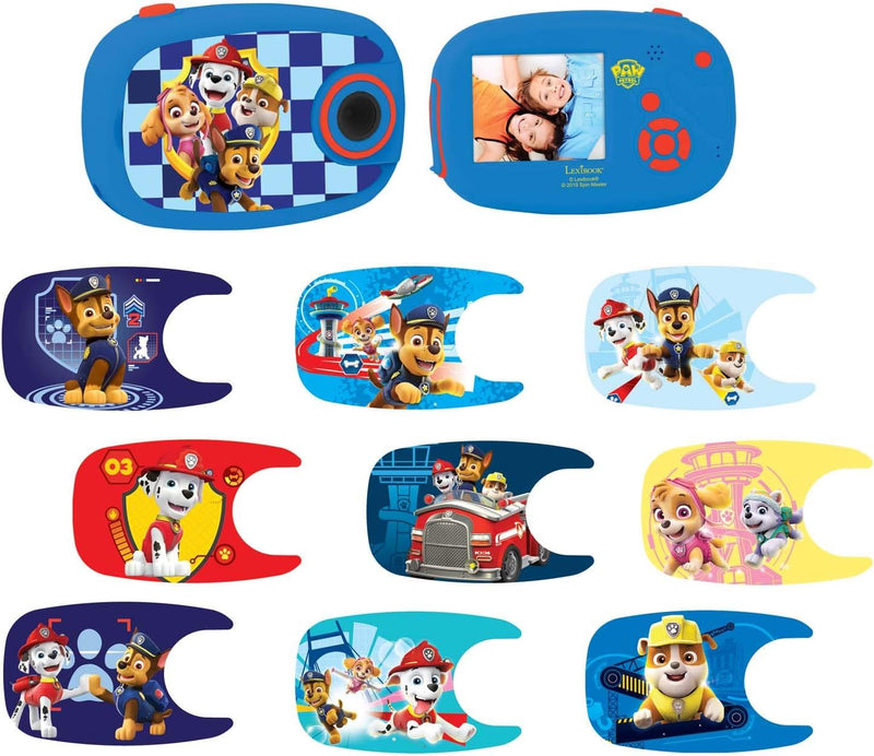 Lexibook DJ070PA Paw Patrol Helfer auf Vier Pfoten Chase, Digitalkamera 5MP, LCD-Bildschirm, 10 Aufk